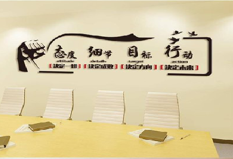 和县企业文化墙主要展示什么？