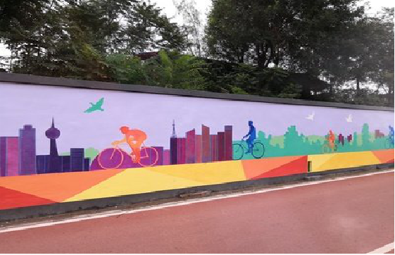 和县墙体彩绘-围墙