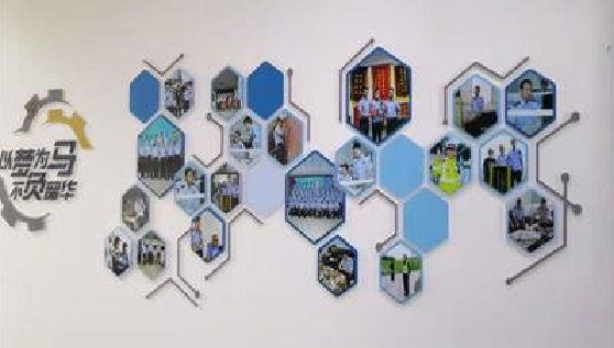 和县文化墙最常见的做法。