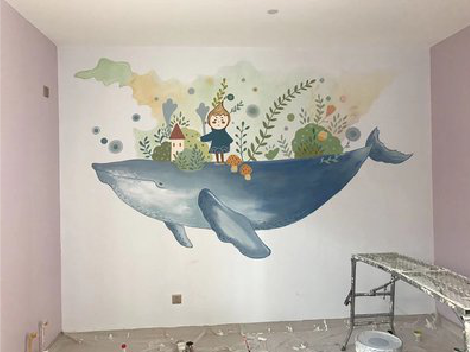 和县手绘墙的特点及优势。